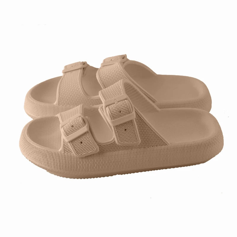 Cushion Sandals Women Men Cloud Soft Sole Slides Platform Slippers Eva Outdoor Sandals Non-slip Home Ciabatte Uomo Flip Flop