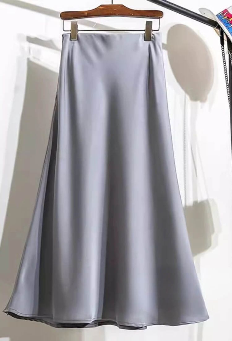 Eterna Satin Skirt - ⚡ Limited Stock