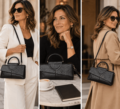 Elara|Textured Handbag