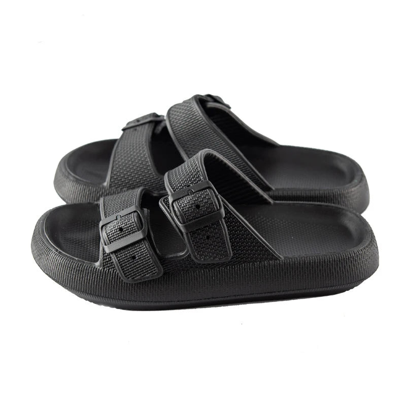 Cushion Sandals Women Men Cloud Soft Sole Slides Platform Slippers Eva Outdoor Sandals Non-slip Home Ciabatte Uomo Flip Flop