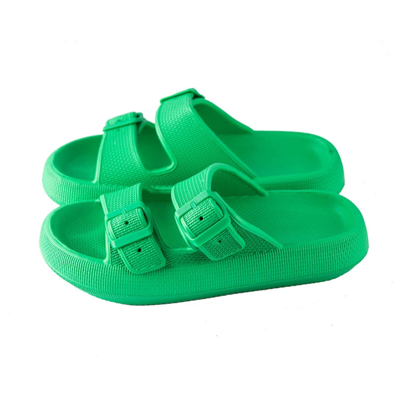 Cushion Sandals Women Men Cloud Soft Sole Slides Platform Slippers Eva Outdoor Sandals Non-slip Home Ciabatte Uomo Flip Flop