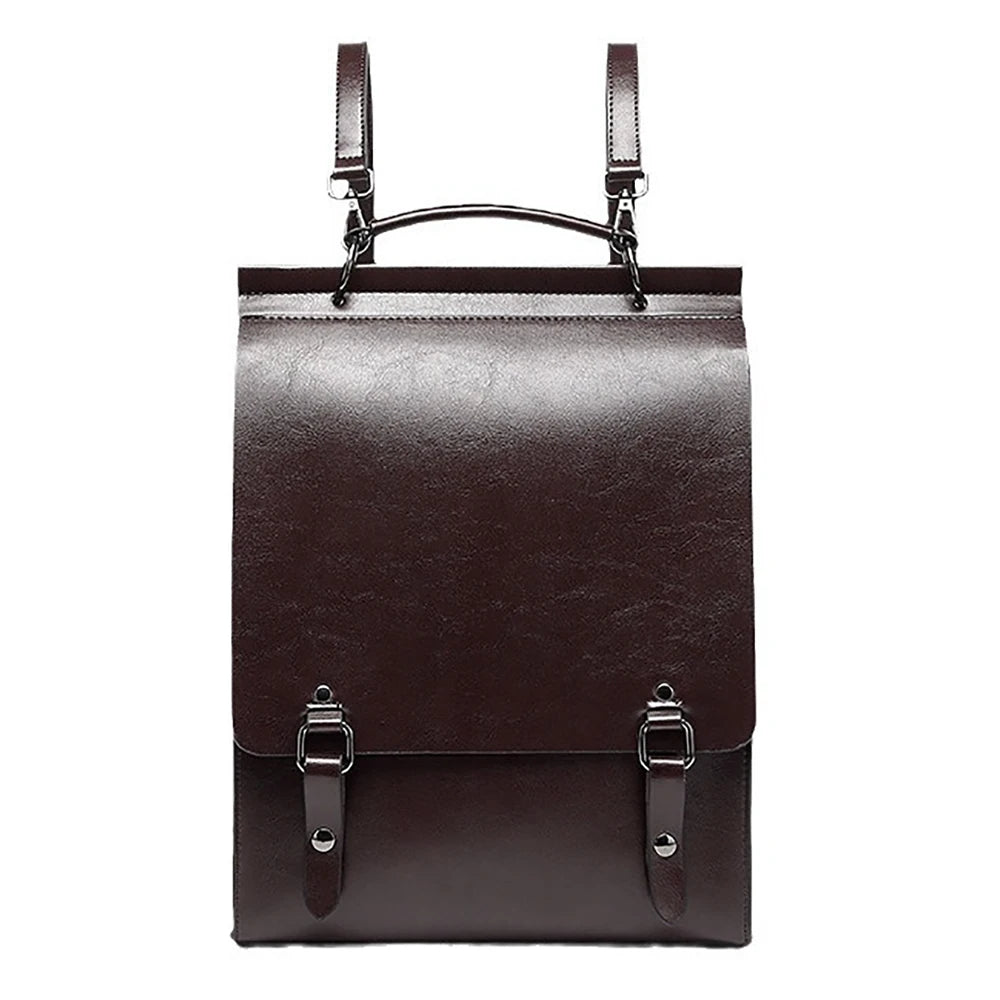 Genuine Leather Women Backpack Cross Body Bag Book School Bags Real Cowhide Lady Female Laptop Daypack Messenger Shoulder Bags