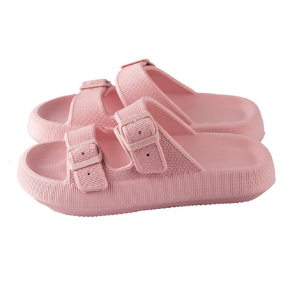 Cushion Sandals Women Men Cloud Soft Sole Slides Platform Slippers Eva Outdoor Sandals Non-slip Home Ciabatte Uomo Flip Flop