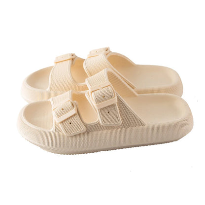 Cushion Sandals Women Men Cloud Soft Sole Slides Platform Slippers Eva Outdoor Sandals Non-slip Home Ciabatte Uomo Flip Flop