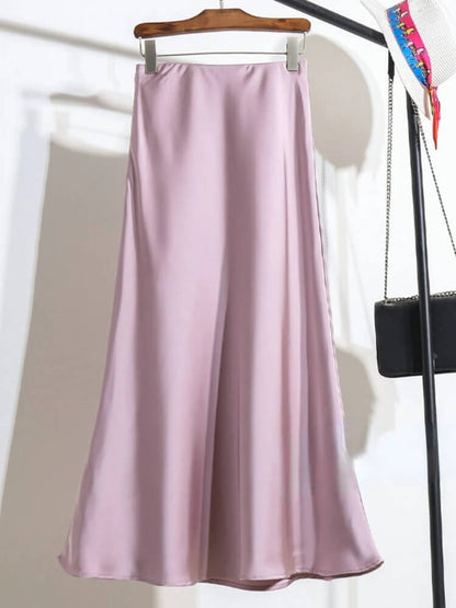 Eterna Satin Skirt - ⚡ Limited Stock