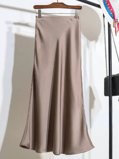 Eterna Satin Skirt - ⚡ Limited Stock
