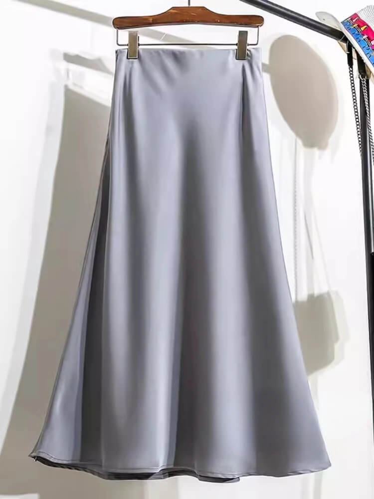 Eterna Satin Skirt - ⚡ Limited Stock